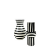 Vase-schwarz-weiss-modern-blumen-dekoration-verleih-event-hochzeit-frankfurt-globaldesire